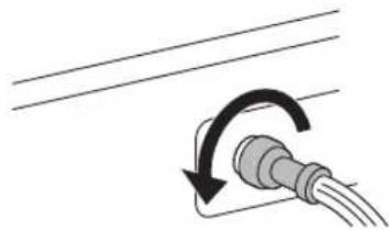 LG V9WD128H2 - Nettoyage du filtre d'entrée d'eau - 1