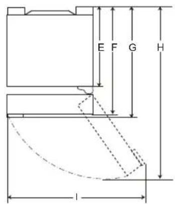 LG GBB72MCEGN - Dimensions et dégagements - 3