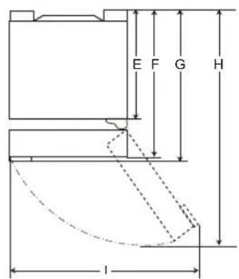 LG GBB72MCEGN - Dimensioner och marginaler - 3