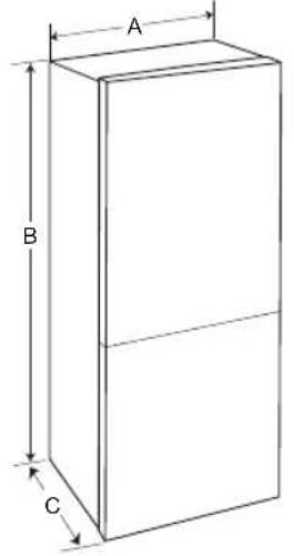 LG GBB71MCEGN - Pa3mepn n OTCTOHHN - 1