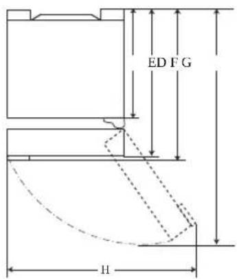LG GBB71MCEGN - Dimensioner och marginaler - 3