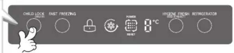 LG GRM802GVHW - - VERROUILAGE ENFANTS - 1