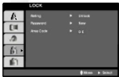 LG DV9973CE2H - LOCK (Parental Control) - 1