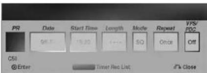 LG DR4810PVL - Press TIMER REC. - 1