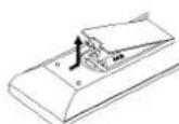 LG DR4810PVL - Remote Control Battery Installation - 1