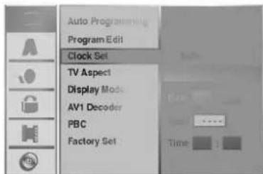 LG DR4810PVL - Manual Clock Set - 1