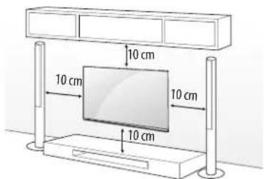 LG 65UH8509 - Fixation du support mural - 1