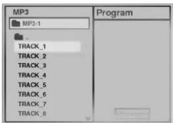 MP3 MP3-1 TRACK_1 TRACK_2 TRACK_3 TRACK_4 TRACK_5 TRACK_6 TRACK_7 TRACK_8 Program