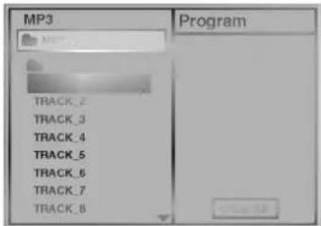 MP3 Program TRACK_2 TRACK_3 TRACK_4 TRACK_5 TRACK_6 TRACK_7 TRACK_8