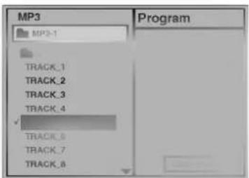 MP3 MP3-1 TRACK_1 TRACK_2 TRACK_3 TRACK_4 TRACK_5 TRACK_7 TRACK_8 Program