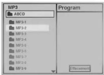 MP3 ABCD MP3-1 MP3-2 MP3-3 MP3-4 MP3-5 MP3-6 MP3-7 MP3-8 MP3-9 Program Effacement