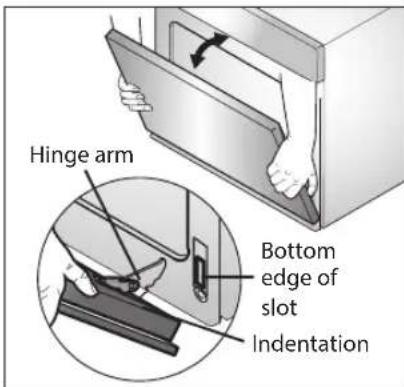 LG LSWS309BD - Replacing the Door - 1