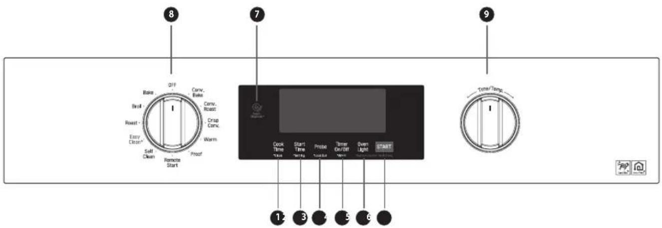 LG LSWS309BD - APERCU Du panneau de commande - 1