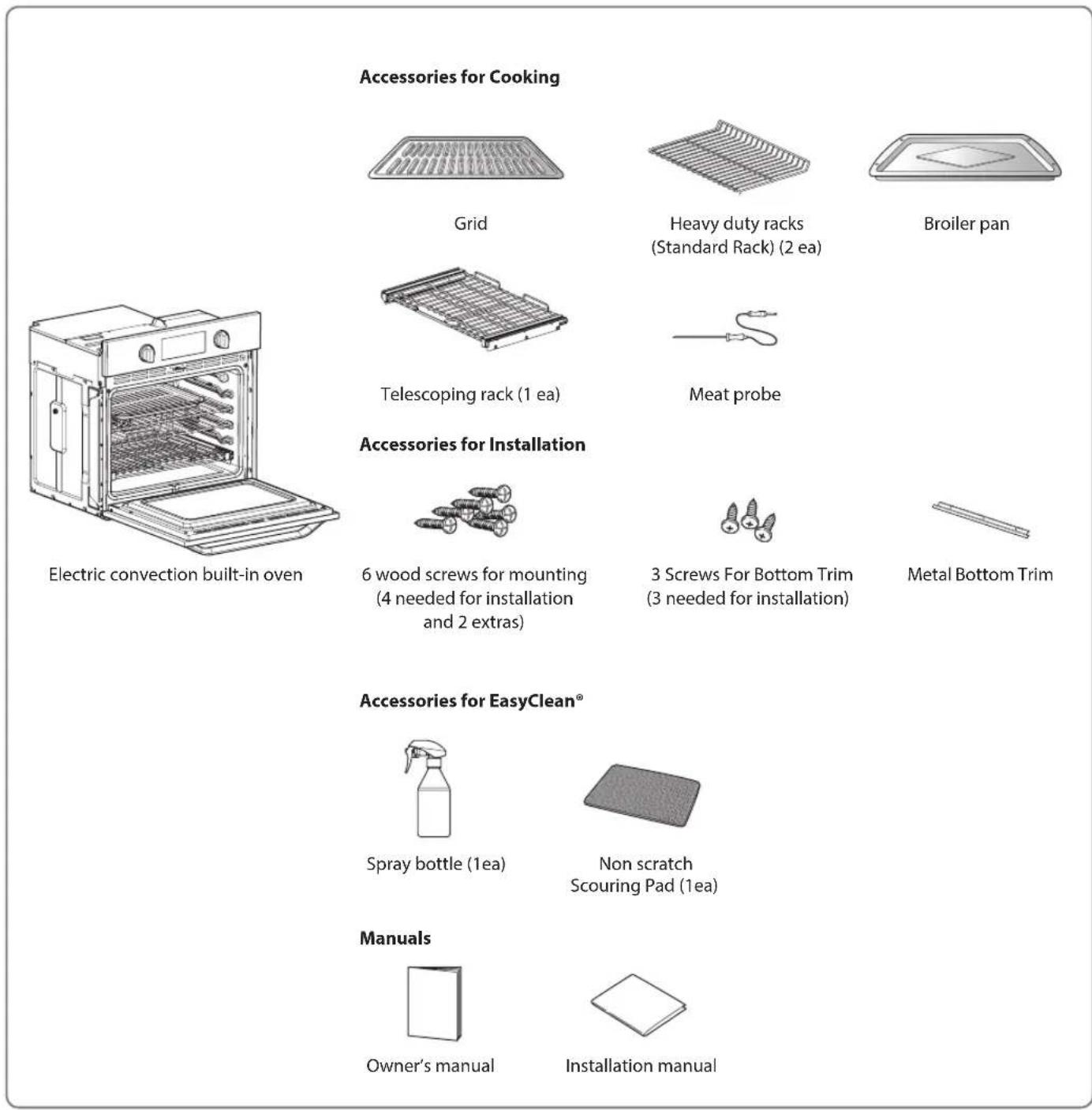 LG LSWS309BD - ACCESSIONS - 1