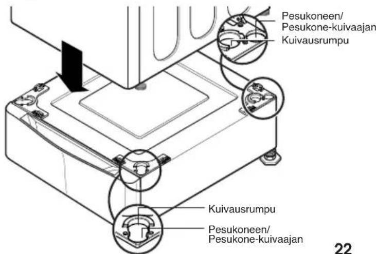 LG LWP277V - Kaasulla toimiva kuivauusrumpu: - 1