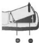 LG FFHS197A - 遥控器電池的安裝 - 1