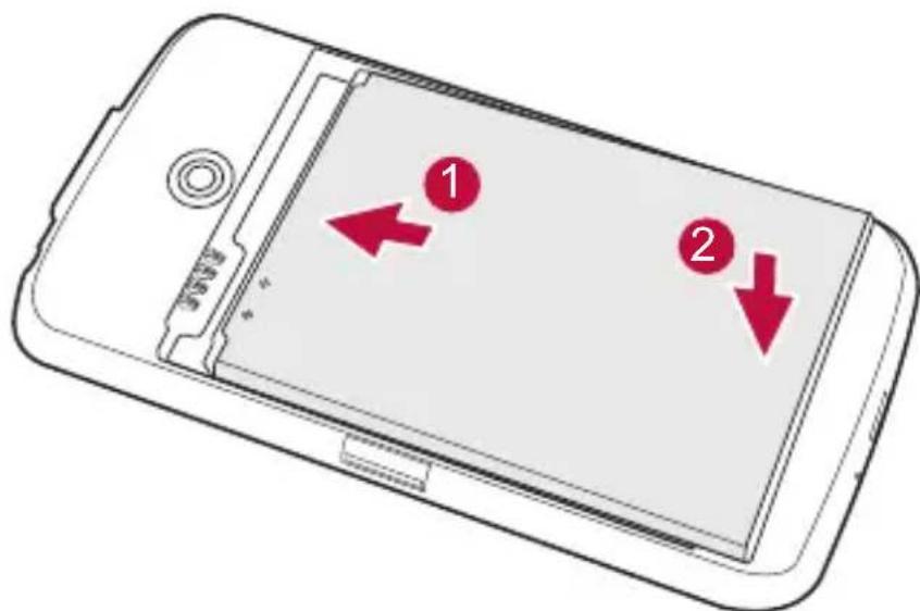 LG LGG420 - Installing the SIM Cards - 5