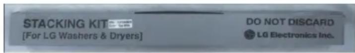LG RV1329C7T - Kit de superposition - 1