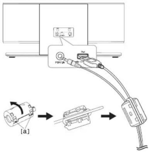LG ND8530 - Comment fixer le tore magnétique - 1