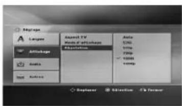 LG ARX5500 - Réglage des paramètres - 3