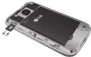 LG LGC297 - Installing a Memory card - 1