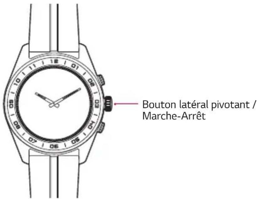 LG LMW315 - Mise en marche de la montre - 1