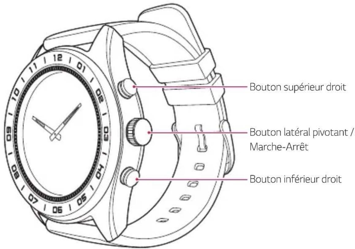 LG LMW315 - Aperçu de la montre - 1