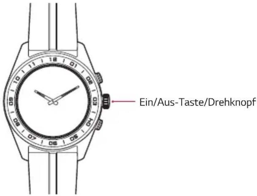 LG LMW315 - Die Uhr einschalten - 1