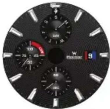 LG LMW315 - Écran d'accueil de Watch Face - 1