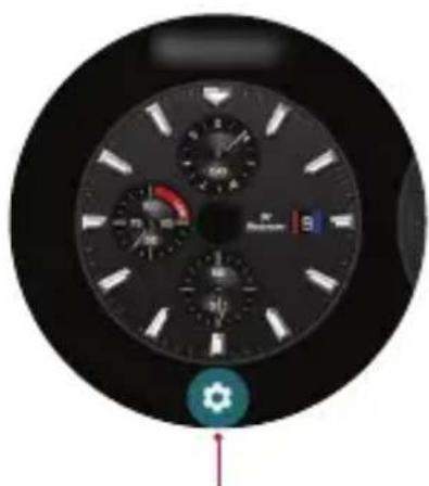 LG LMW315 - Personnaliser le menu de l'écran d'accueil de la montre - 1