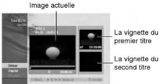 Image actuelle La vignette du premier titre La vignette du second titre