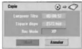 LG RH1777MS - Copie à partir d'un DVD sur un disque dur - 2