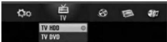 LG RH1777MS - Utilisation du Menu Accueil - 1