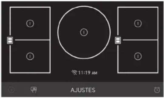 LG SKSIT3601G - Cómo Seleccionar la Zona de Cocción - 1