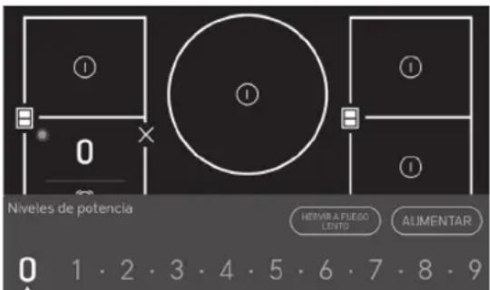 LG SKSIT3601G - Cómo Seleccionar la Zona de Cocción - 2