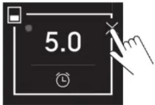 LG SKSIT3601G - Éteindre la zone de cuisson - 1