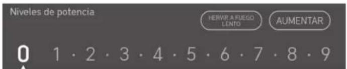 LG SKSIT3601G - Para configurar el nivel de energía del elemento - 1