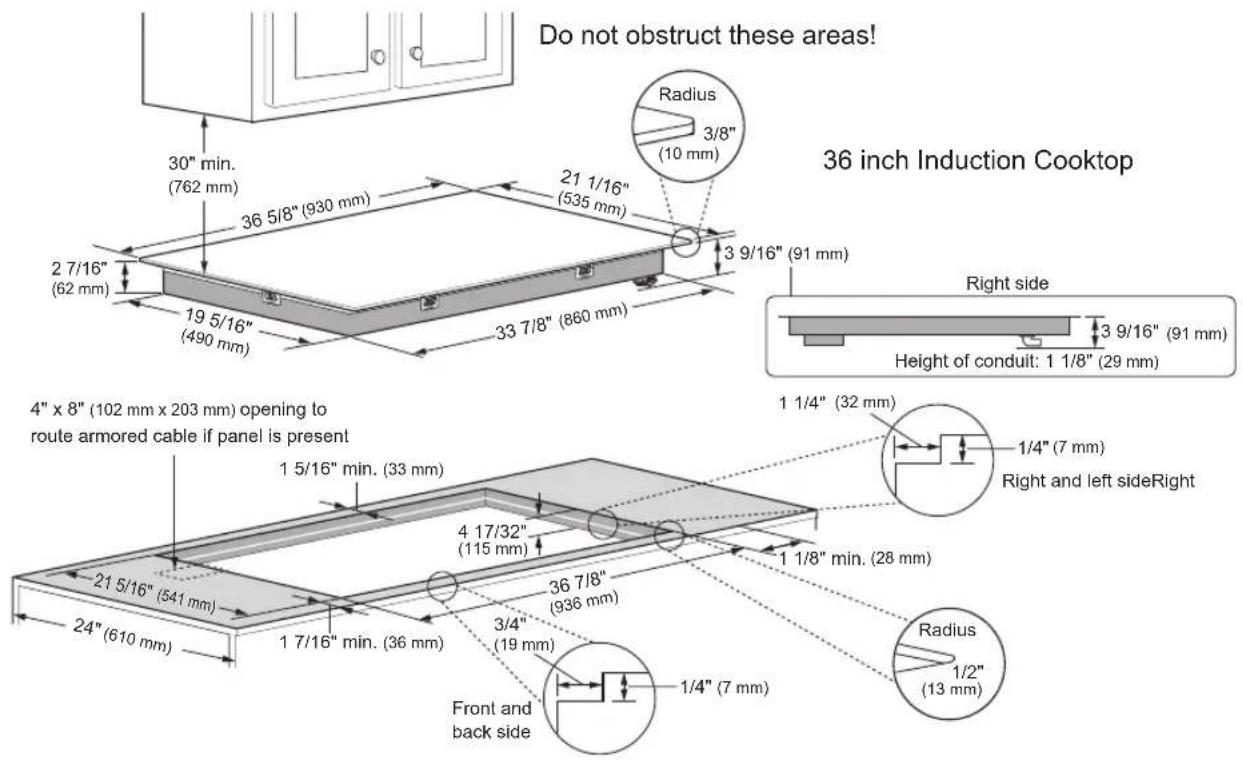 LG SKSIT3601G - Flush Installation - 1