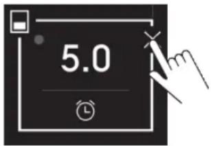 LG SKSIT3601G - Turning OFF the Cooking Zone - 1