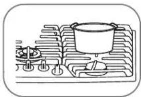 LG LCG3091ST - SUPERFICIE DE LA COCINA - 1