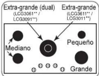 LG LCG3091ST - QUEMADORES DE GAS SELLADOS - 1