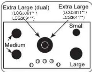 LG LCG3091ST - LIGHTING A GAS SURFACE BURNER SEALED GAS BURNERS - 2
