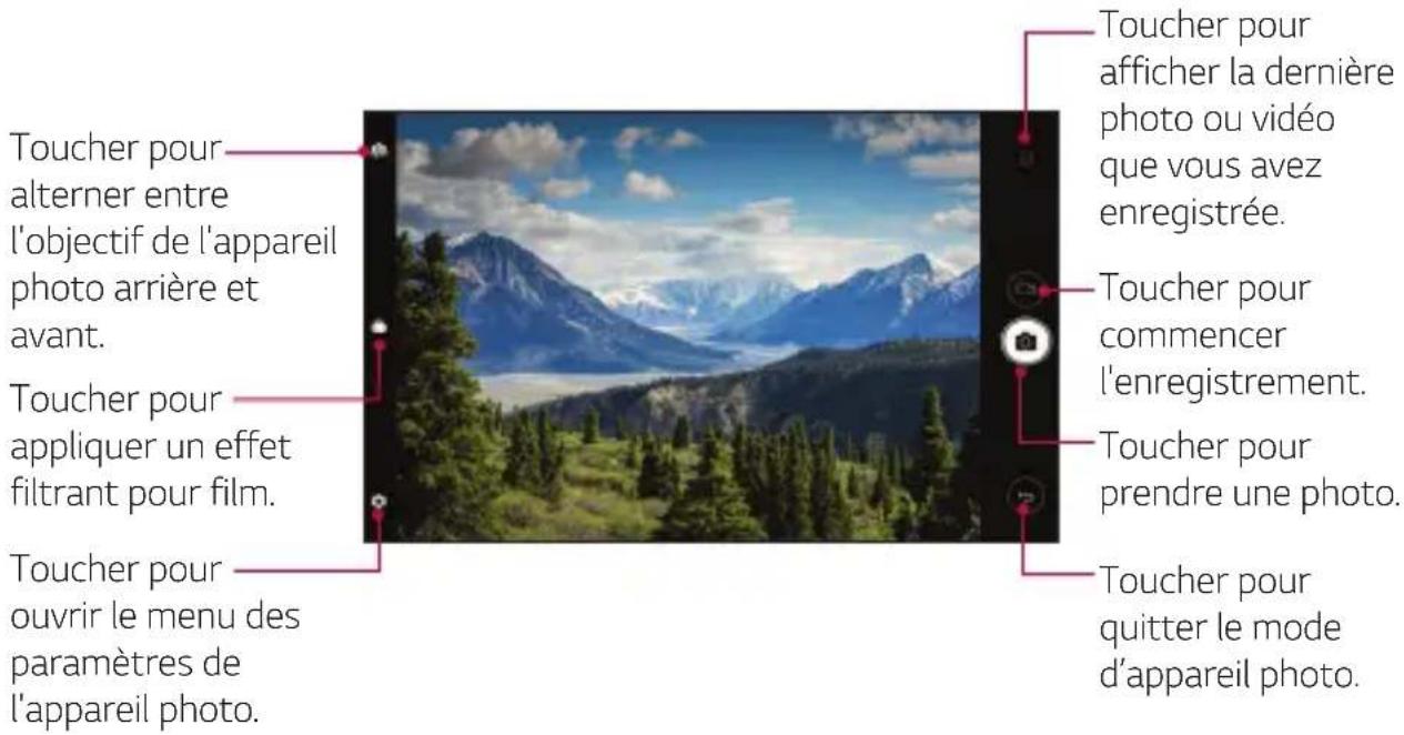 LG V533 - Appareil photo arrière - 1