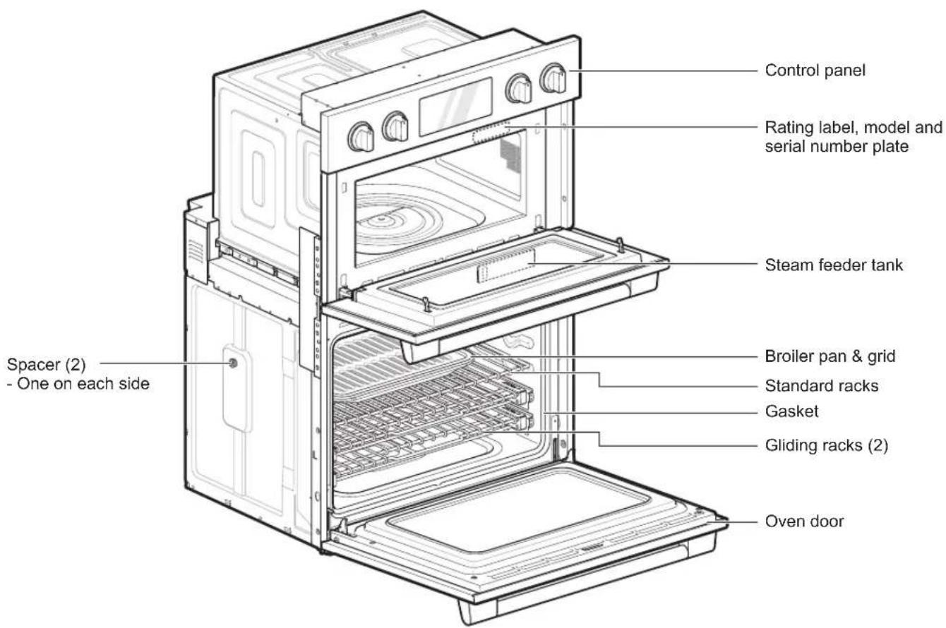 LG SKSCV3002S - Parts - 1