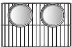 LG SKSCV3002S - Placement des grilles et des plats - 2