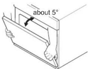LG SKSCV3002S - Removing the Oven Door - 2