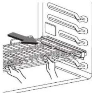 LG SKSCV3002S - Installation des grilles coulissantes - 2