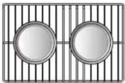 LG SKSCV3002S - Placement des grilles et des plats - 3