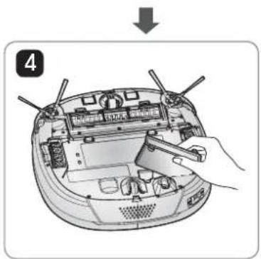LG VR64702LVMT - Removing / Refi tting the battery pack - 10