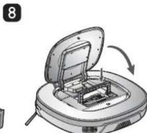 LG VR64702LVMT - NETTOYAGE DU BAC À POUSSIÈRE - 8